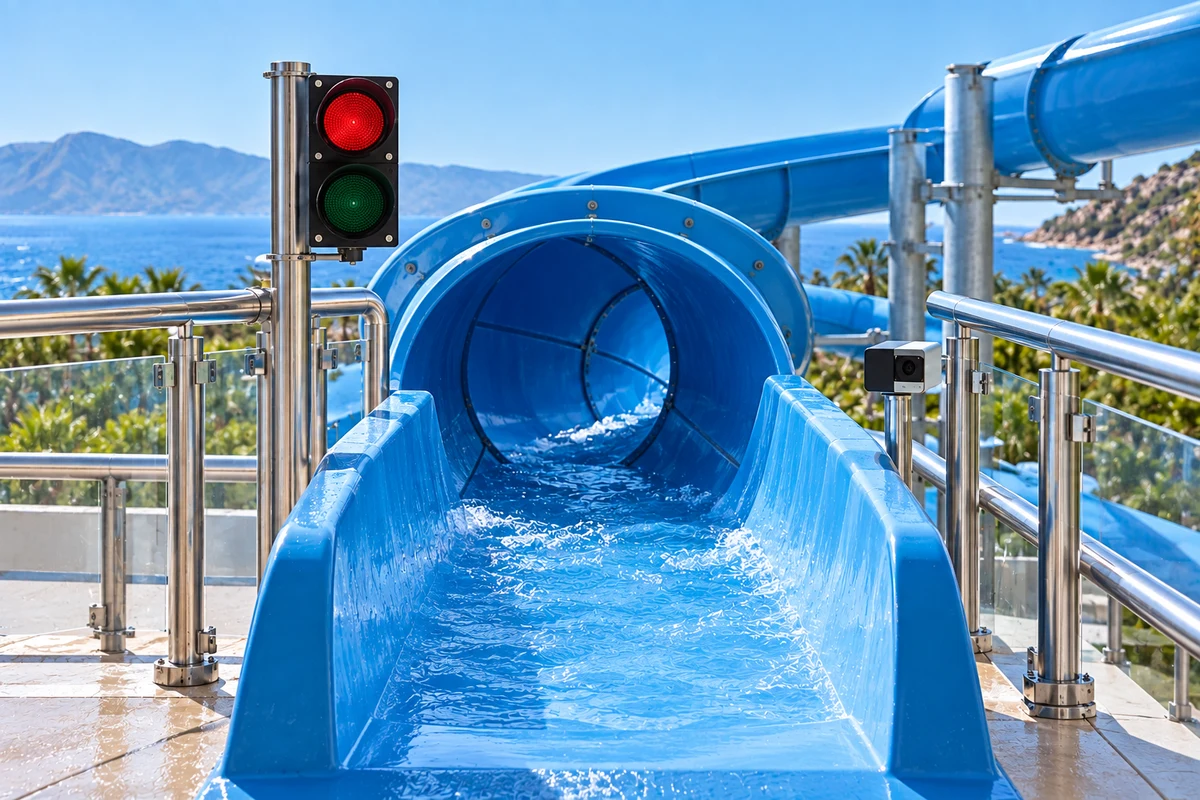 Componenti del sistema Aquapark Automation