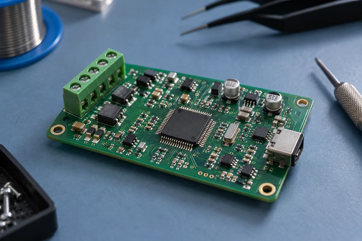 PCB e componenti di sistema del software incorporato